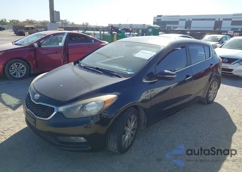 2014 Kia Forte Ex from USA, damaged, VIN KNAFX5A80E5172415